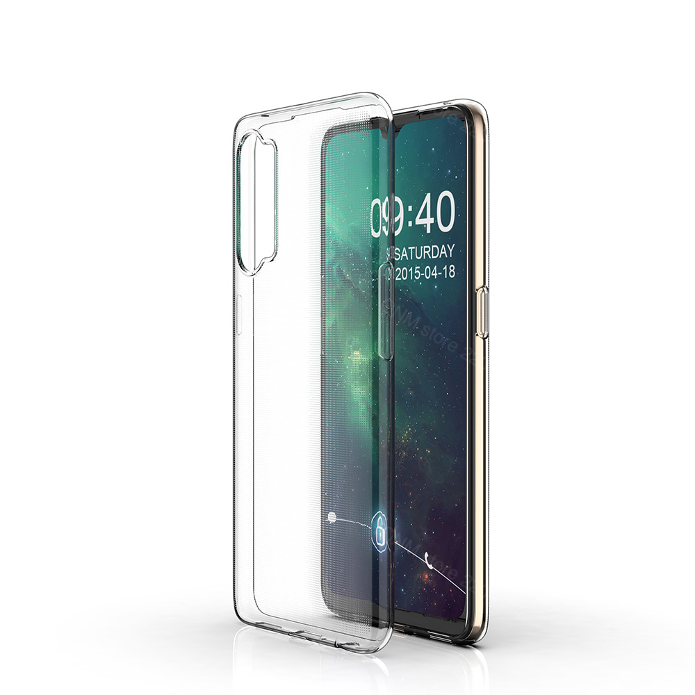 Ốp lưng dẻo silicon cho Oppo Reno 3 hiệu Ultra Thin siêu mỏng 0.6mm, chống trầy, chống bụi - Hàng nhập khẩu