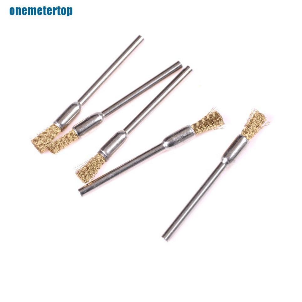 Set 5 Chổi Đánh Bóng Sợi Đồng 3mm X 5mm