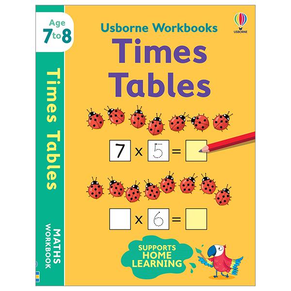 Usborne Workbooks Times Tables 7 - 8
