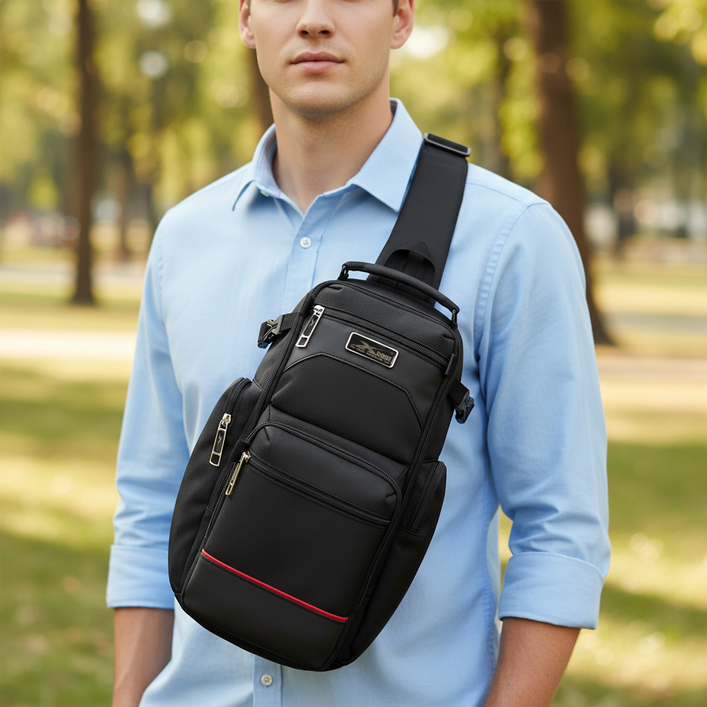 Túi Đeo Chéo Đi Chơi Dạo Phố Xbags Apex – Túi Đeo Chéo Cao Cấp Đa Năng, Cá Tính, Thời Trang Sang Trọng XB9103