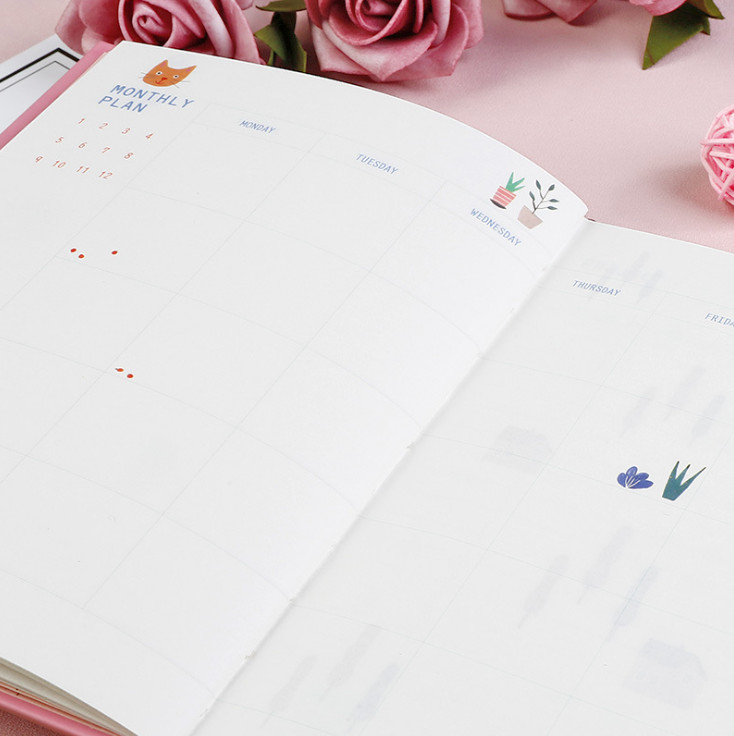 Sổ Kế Hoạch Nhật Ký 365 Ngày Life Planner (Tặng Kèm 2 Tấm Sticker Mini) Ver. Winter