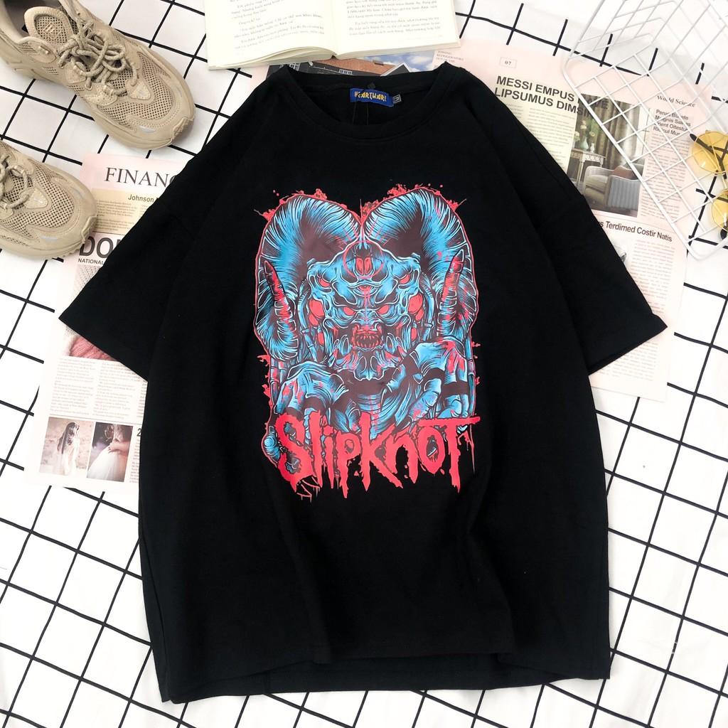 Áo thun in hình Slipknot - ẢNH THẬT