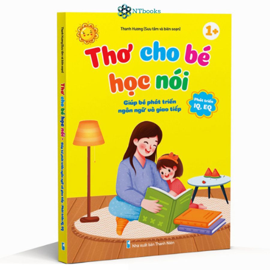 Combo 3 Cuốn Sách Thơ, Truyện, Đồng Dao Cho Bé Học Nói - Phát triển IQ, EQ
