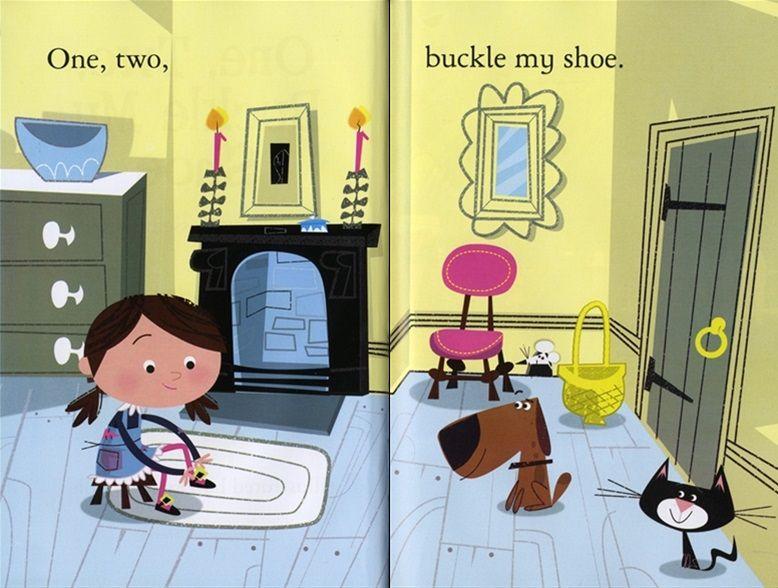 Sách - ONE TWO BUCKLE MY SHOE by Unknown