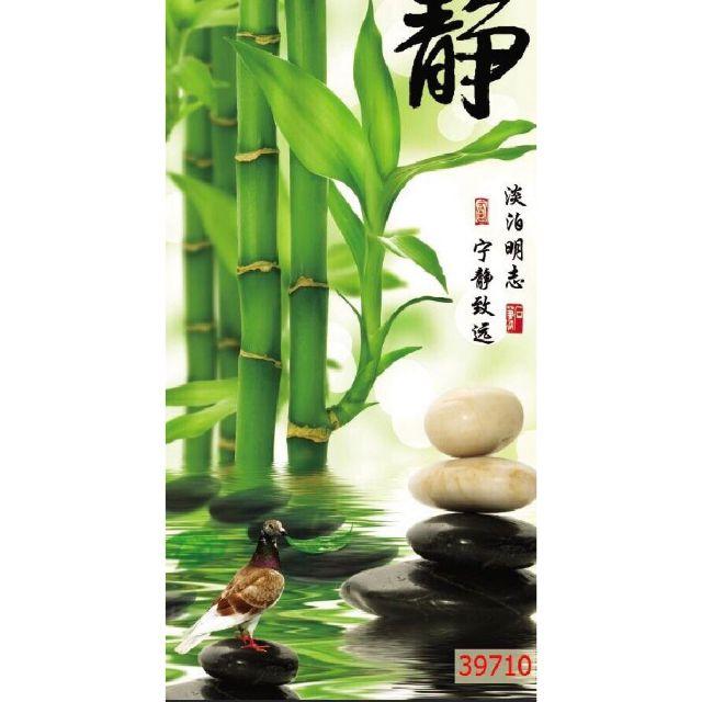 Tranh 3D dán tường quán Spa 60x150cm