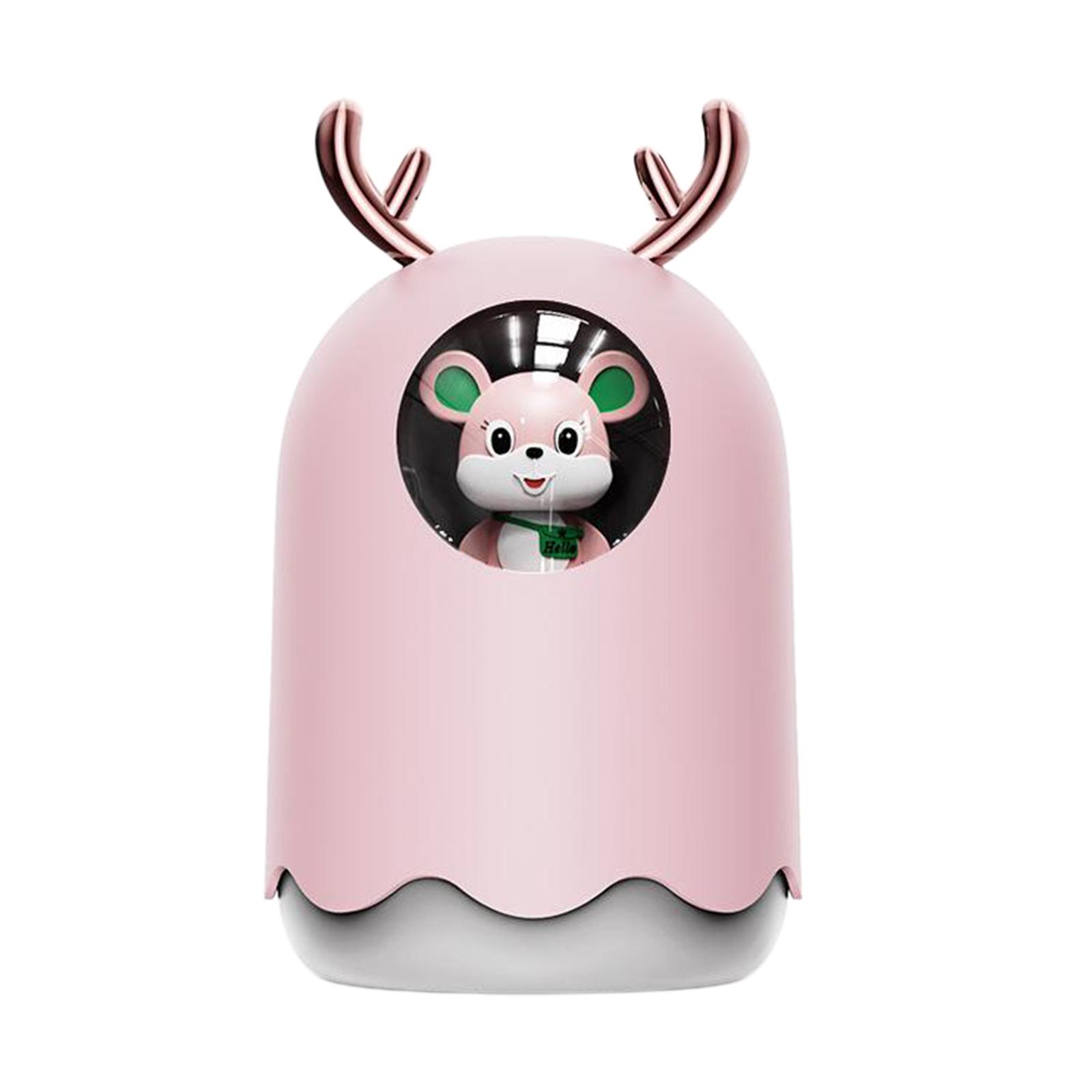 Colorful Cool Mini Humidifier, USB Personal Desktop Quiet Humidifier for Office, Car, Room, Bedroom, 2 Mist Modes