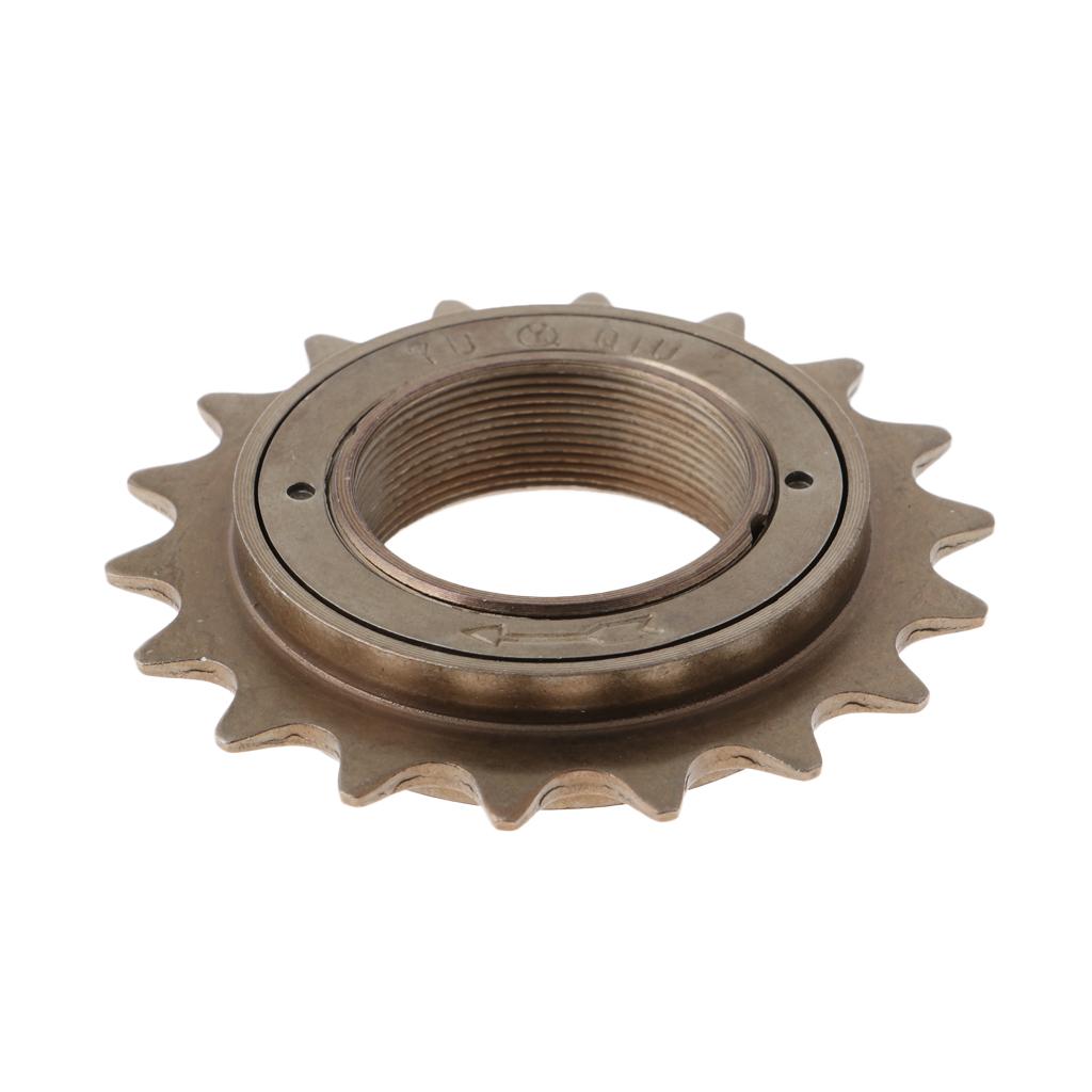18T Teeth 34MM Single Speed Freewheel Flywheel Sprocket Bicycle Bike Gear