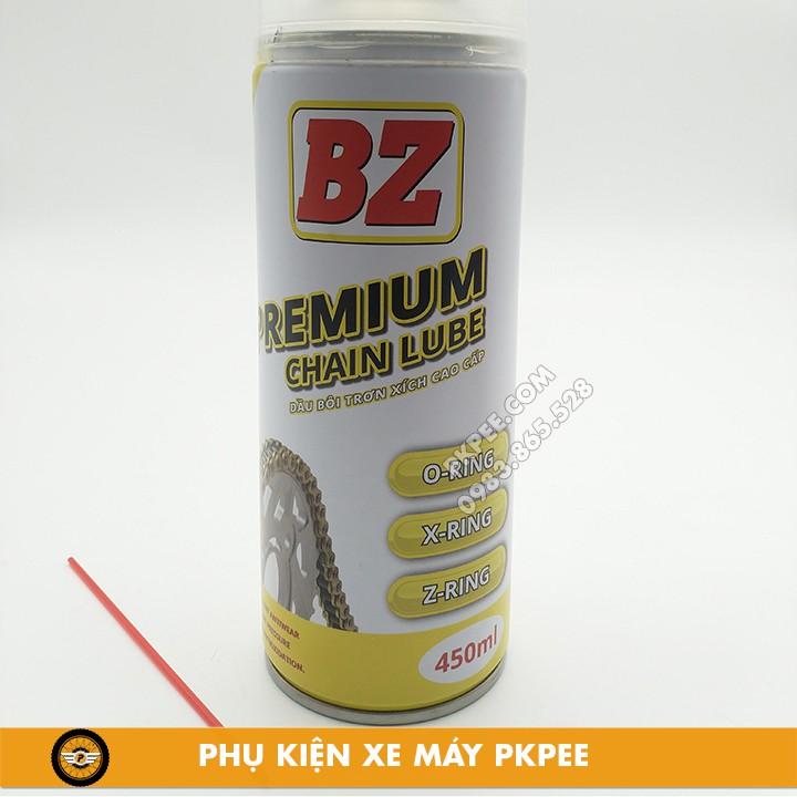 Chai Xịt Bôi Trơn Sên BZ Chain Lube Cao Cấp