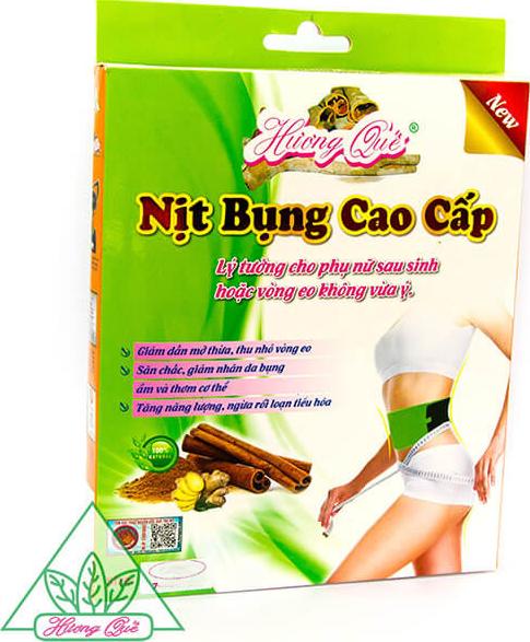 Đai nịt bụng Hương Quế giúp tiêu dần mỡ thừa - làm căng và mịn da bụng - Giữ ấm và tạo mùi thơm dịu nhẹ cho cơ thể