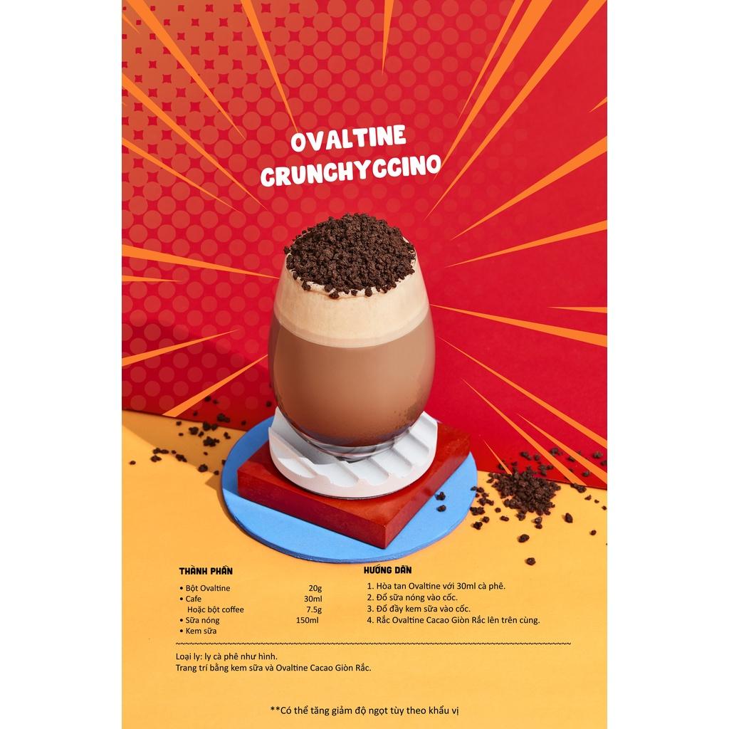 Kẹo Cacao Giòn Rắc Ovaltine Crunchy Pop - Túi 30 gói x 8g