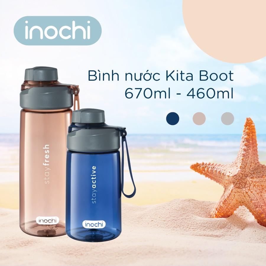 Bình đựng nước thể thao, tập gym nhựa nguyên sinh Kita Boost 670ml BIN670