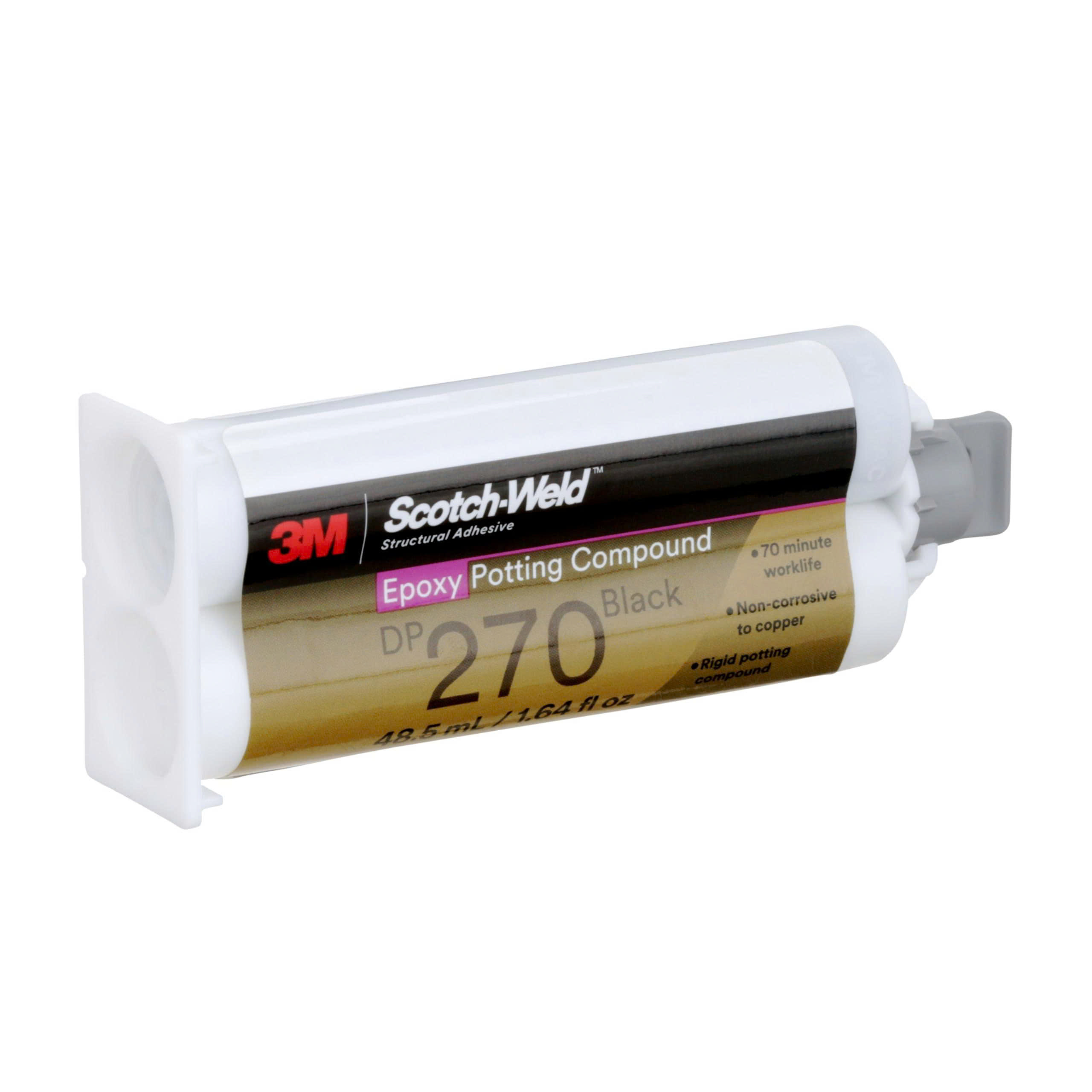 Keo Cường Lực Cao 3M Scotch-Weld DP270, Màu Đen, 48.5 mL, 12 Chai/Thùng