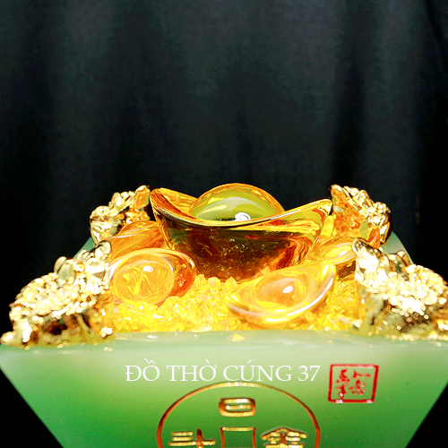 BÁT TỤ BẢO LƯU LY VUÔNG - CHIÊU TÀI LỘC