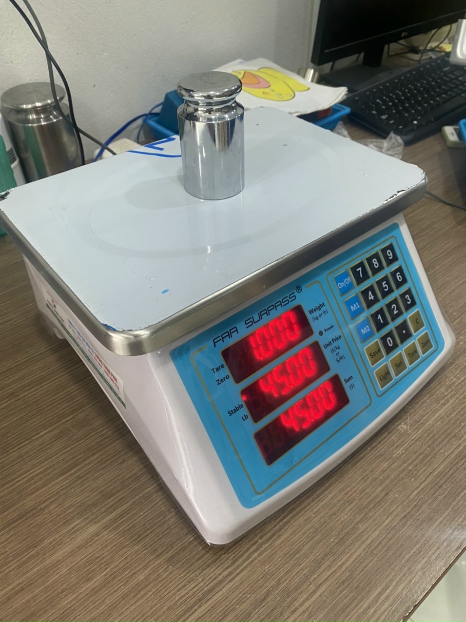 Cân Tính Tiền Chống Nước SURPASS 30KG/5G