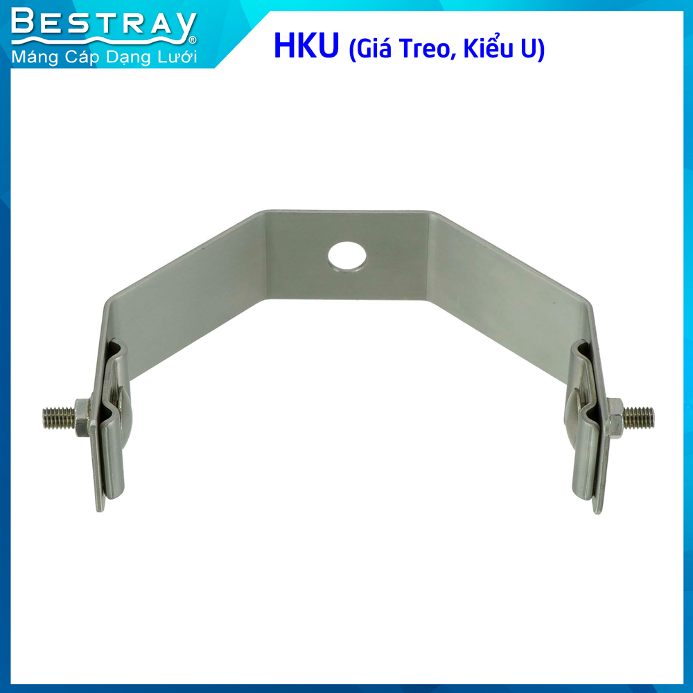 Giá Treo Kiểu U | Giá Đỡ Máng Lưới Bestray | Hanger Kit, U Type (HKU)