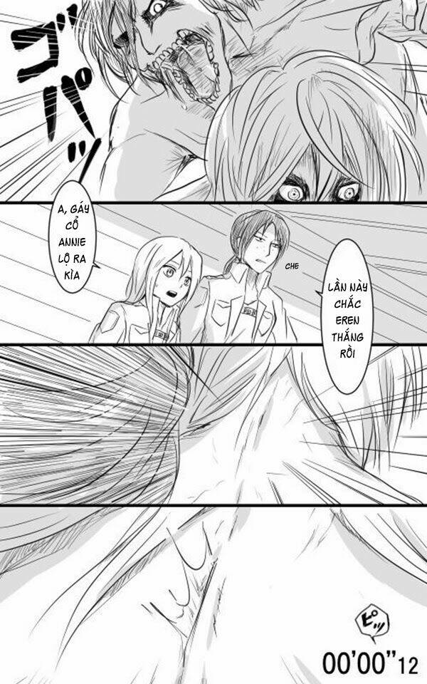 tấn công người khổng lồ - doujinshi eren x mikasa chapter 34 20