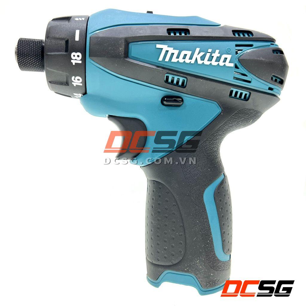 Máy khoan, vặn vít dùng pin 10.8V Makita DF030DZ