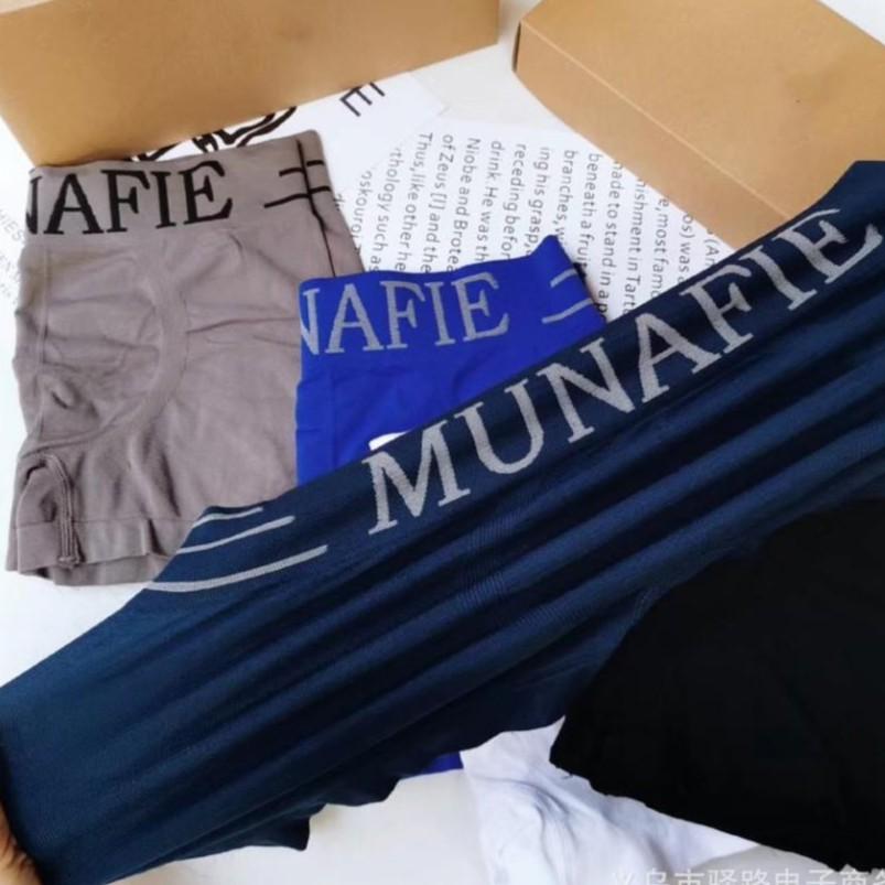 Quần Lót Nam Boxer Dệt Kim Co Giãn 4 Chiều Túi Zip Sang Trọng - MINHSTORE