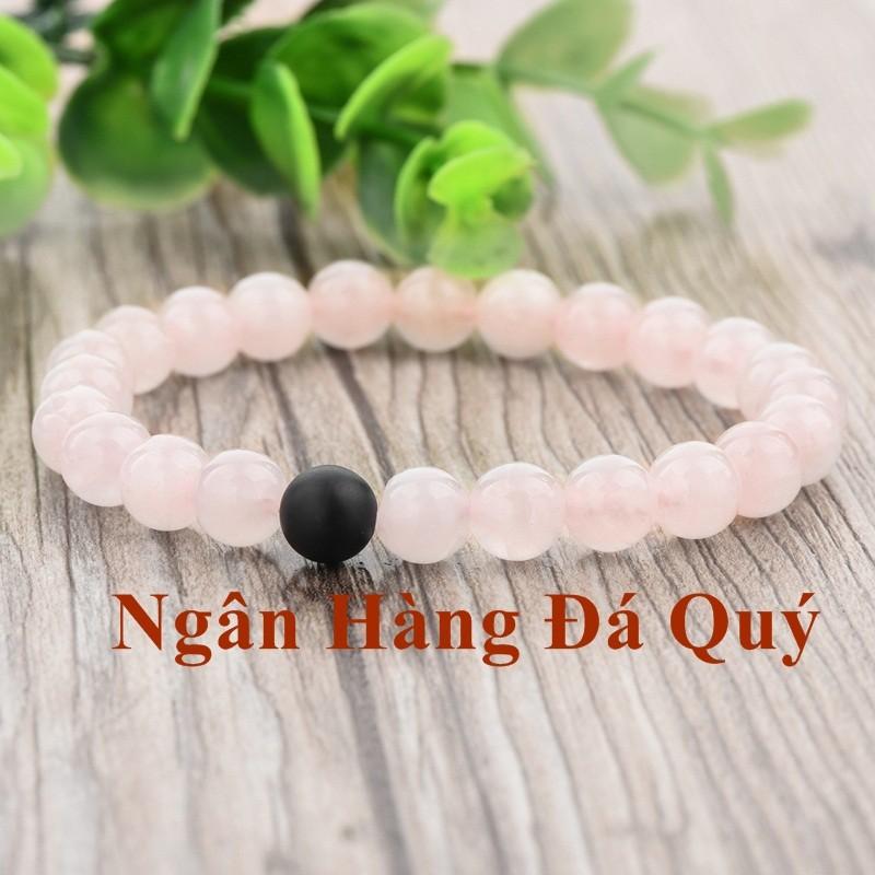 Bộ Vòng Thạch Anh Hồng Mix Onyx Tự Nhiên 