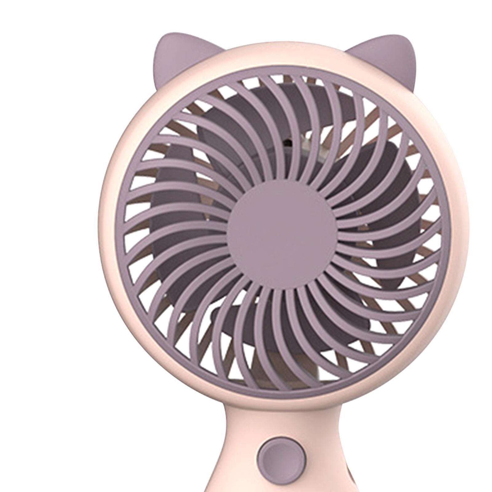Mini USB Handheld Fan USB Charging for Kids Office Use Low Noise