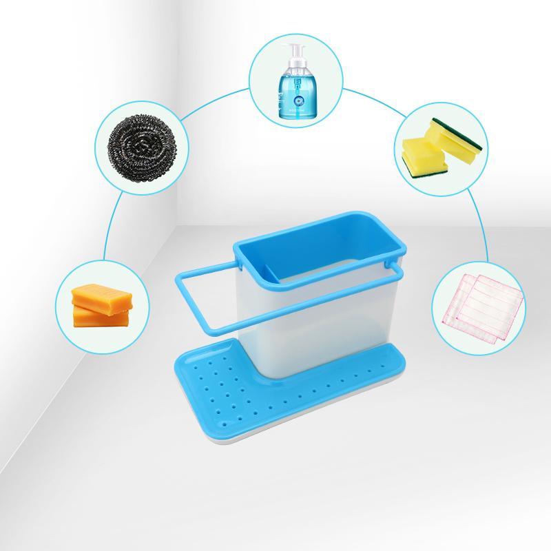 Kệ Đựng Bọt Biển Giá Đỡ Hút Chìm Hộp Nhà Bếp Nhà Tổ Chức Rút Nước Giá Để Món Ăn Có Giá Để Đồ Đứng Gọn Gàng Đồ Dùng Giá Treo Khăn