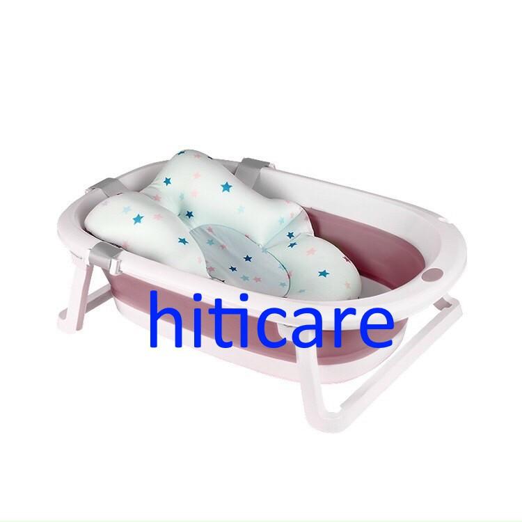 CHẬU/THAU TẮM LỚN GẤP GỌN - KÈM PHAO CHO BÈ CƯNG CỦA BẠN 85 * 53 * 25 cm