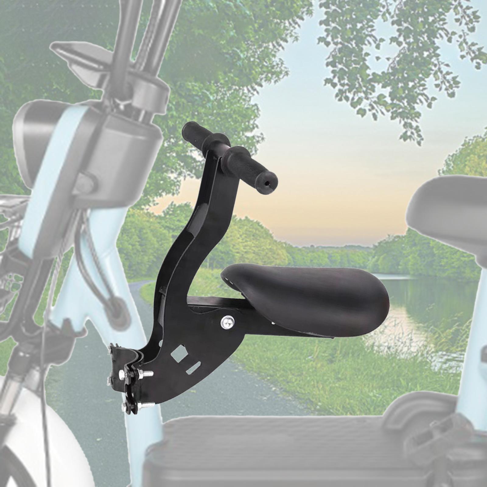 Child Seat Front Mounted Comfortable Carrier for Folding Bikes