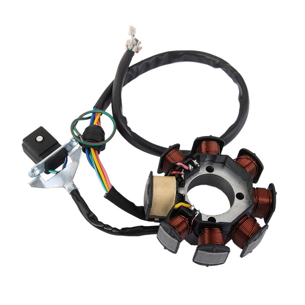 MAGNETO STATOR Generator Scooter 5 Wire 8 Coil for CG 125cc 150cc