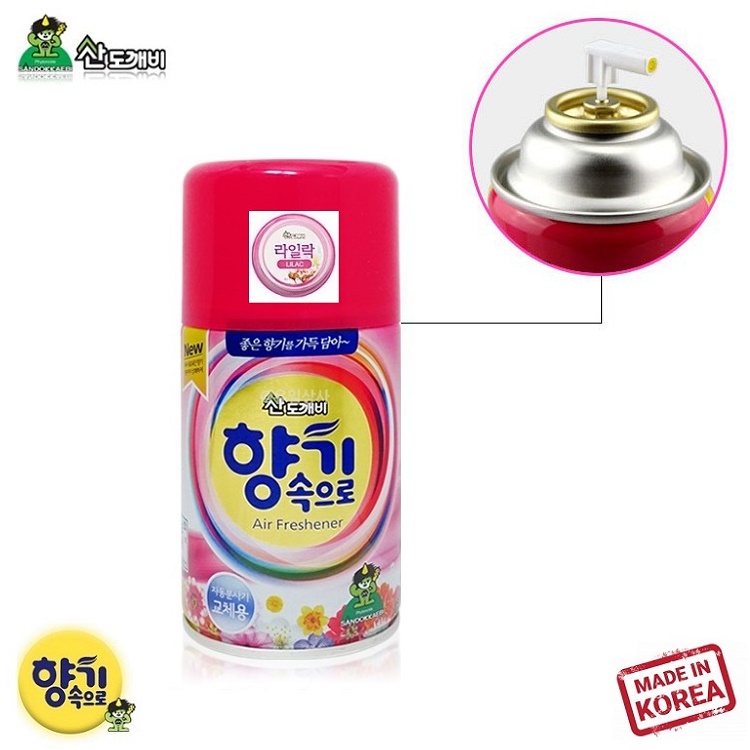 Chai xịt thơm phòng khử khuẩn, khử mùi hôi Sandokkaebi 300ml - Hàng Hàn Quốc nhập khẩu | Made in Korea