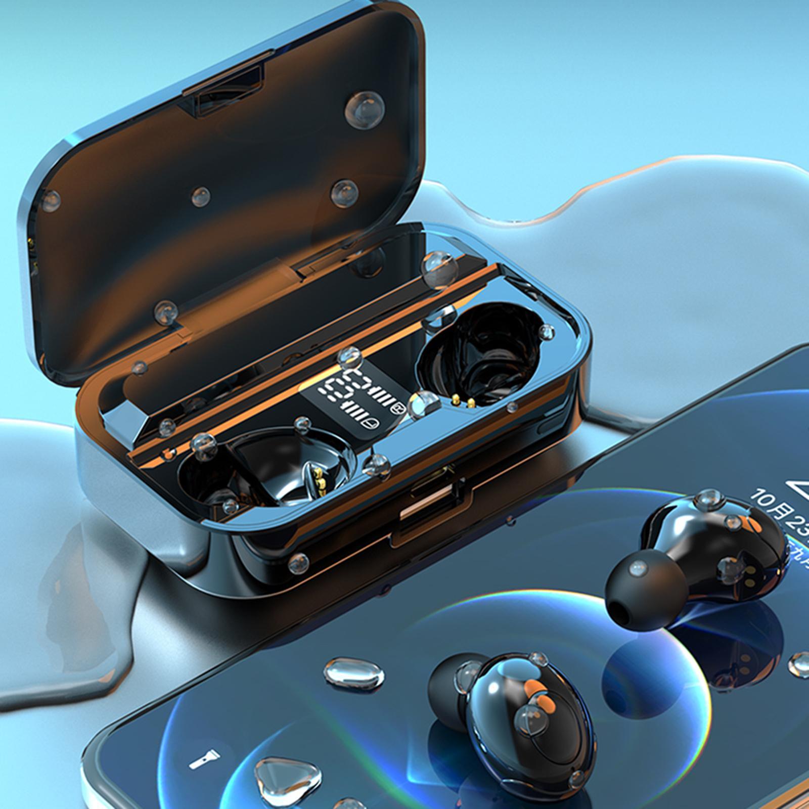 In Ear Headphone Bluetooth 5.0 Wireless Earphones HiFi Sound Black