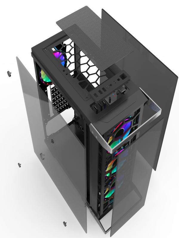 Case VSP KA 190 NEBULA ( Đen và Trắng )-Kính Cường Lực - Màu ngẫu ...