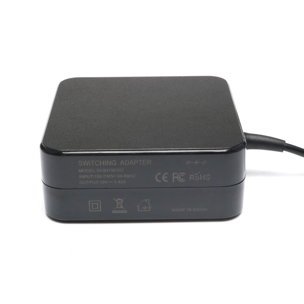 Sạc Dùng Cho laptop ASUS vuông 19V-3.42A đầu nhỏ 4.0*1.35mm