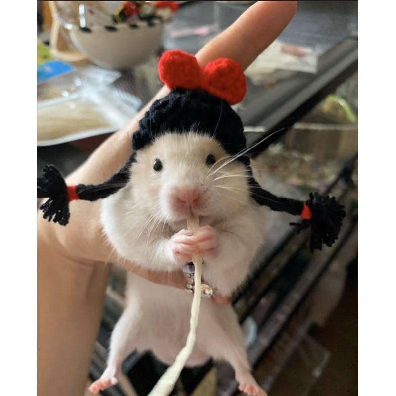 Nón mũ hamster tóc giả 3