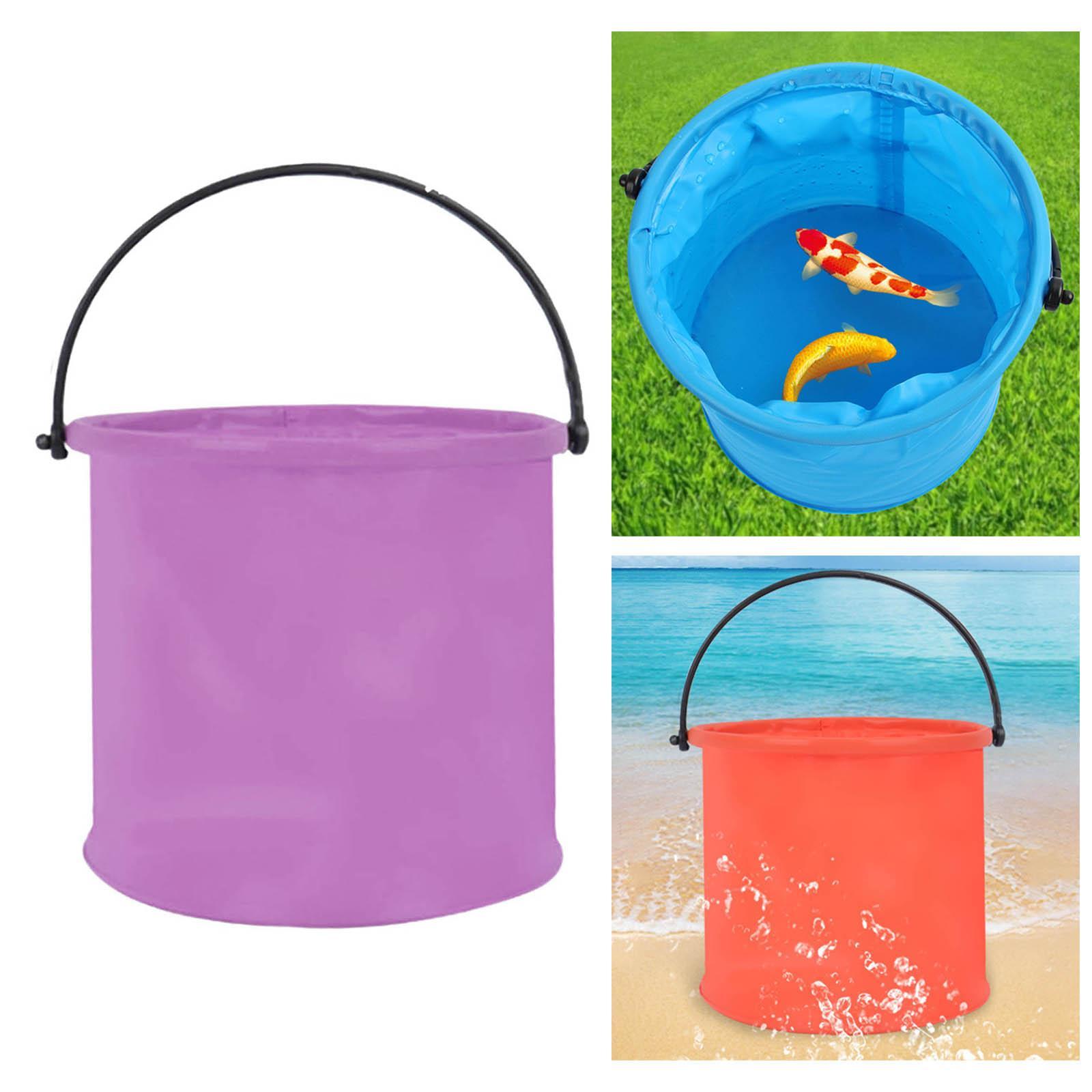 Multifunctional Collapsible Bucket Wash Basin for Backpacking Camping Hiking