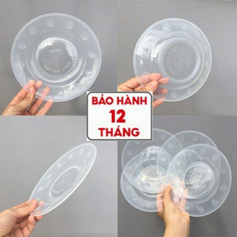 Đĩa nhựa phíp hàng đẹp hình lá nhiều màu