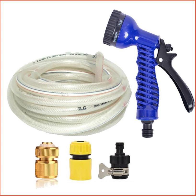 Bộ dây vòi xịt rửa xe, tưới cây, dọn dẹp nhà cửa 3-5m 206843