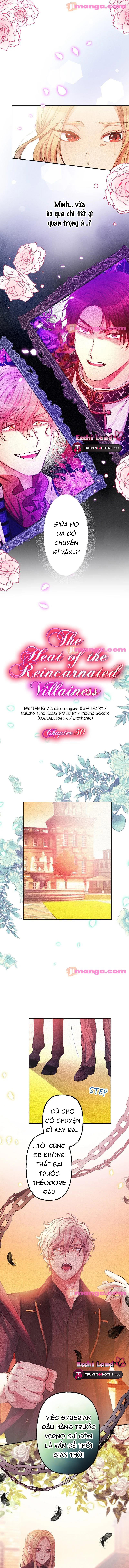 sức nóng của nữ phản diện được tái sinh chapter 50.1 2