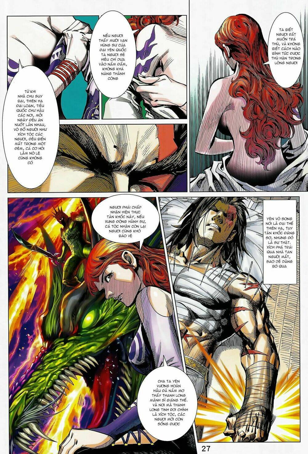 xuân thu mãnh sĩ chapter 10.2 14