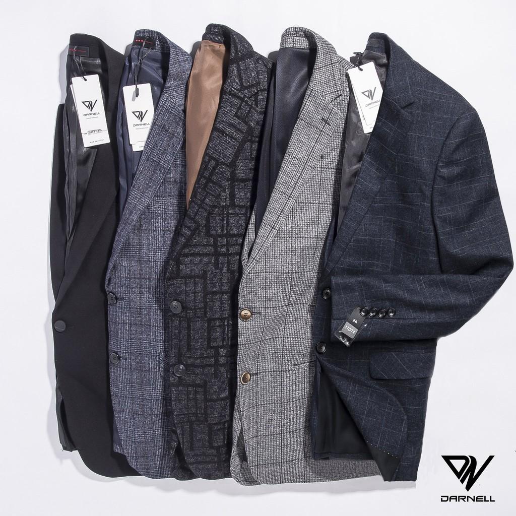 Áo vest nam công sở Hàn Quốc DARNELL Blazer slimfit chất liệu cao cấp sang trọng DN1270