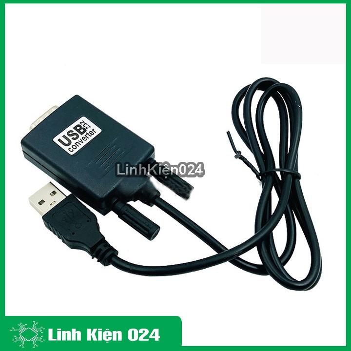 Cáp Chuyển Đổi USB To Com Rs232 Chất Lượng Cao ( Đen )