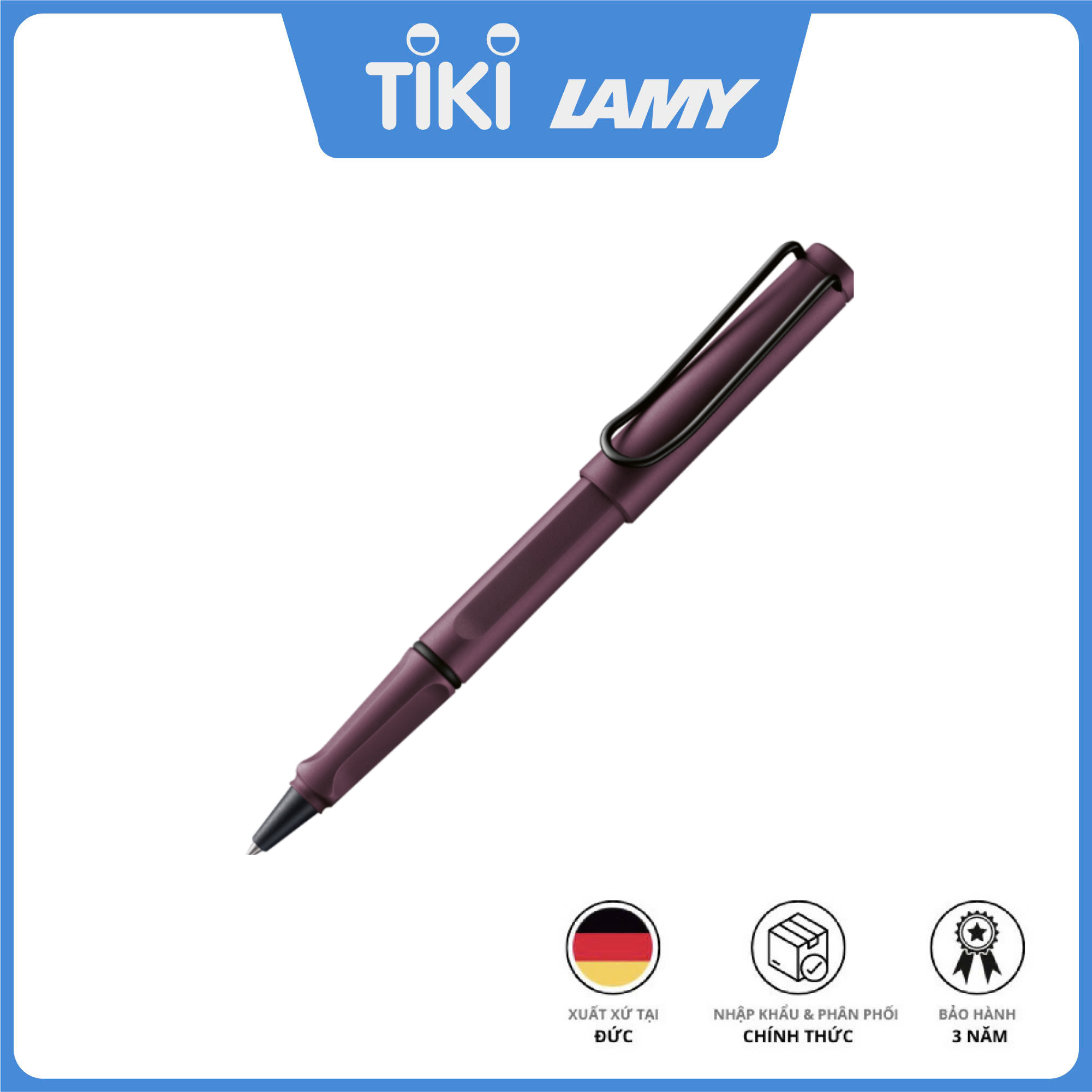 Bút bi nước Lamy Safari màu 3E3 - Scarlet bản 2025