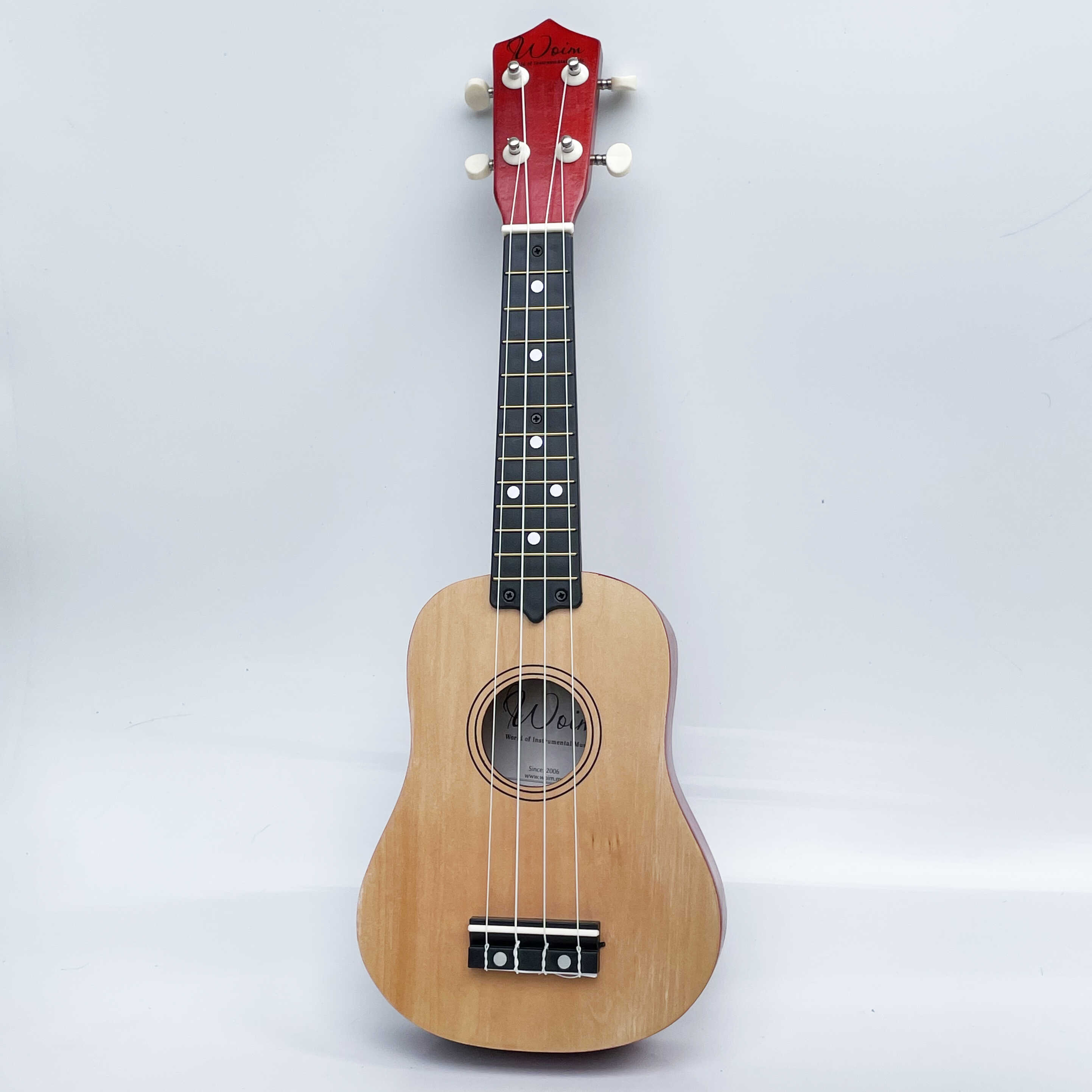 Đàn Ukulele Soprano Woim 35A15 Tặng Kèm Capo Nâng Tông - Gỗ