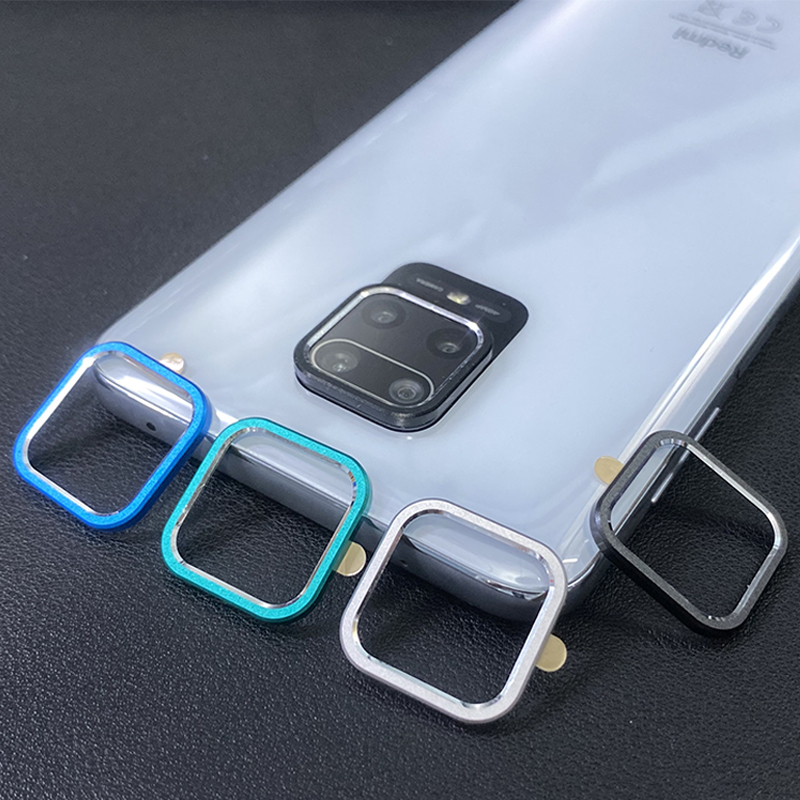 Khung viền Nhôm Camera Xiaomi Redmi Note 9S - Redmi Note 9 Pro