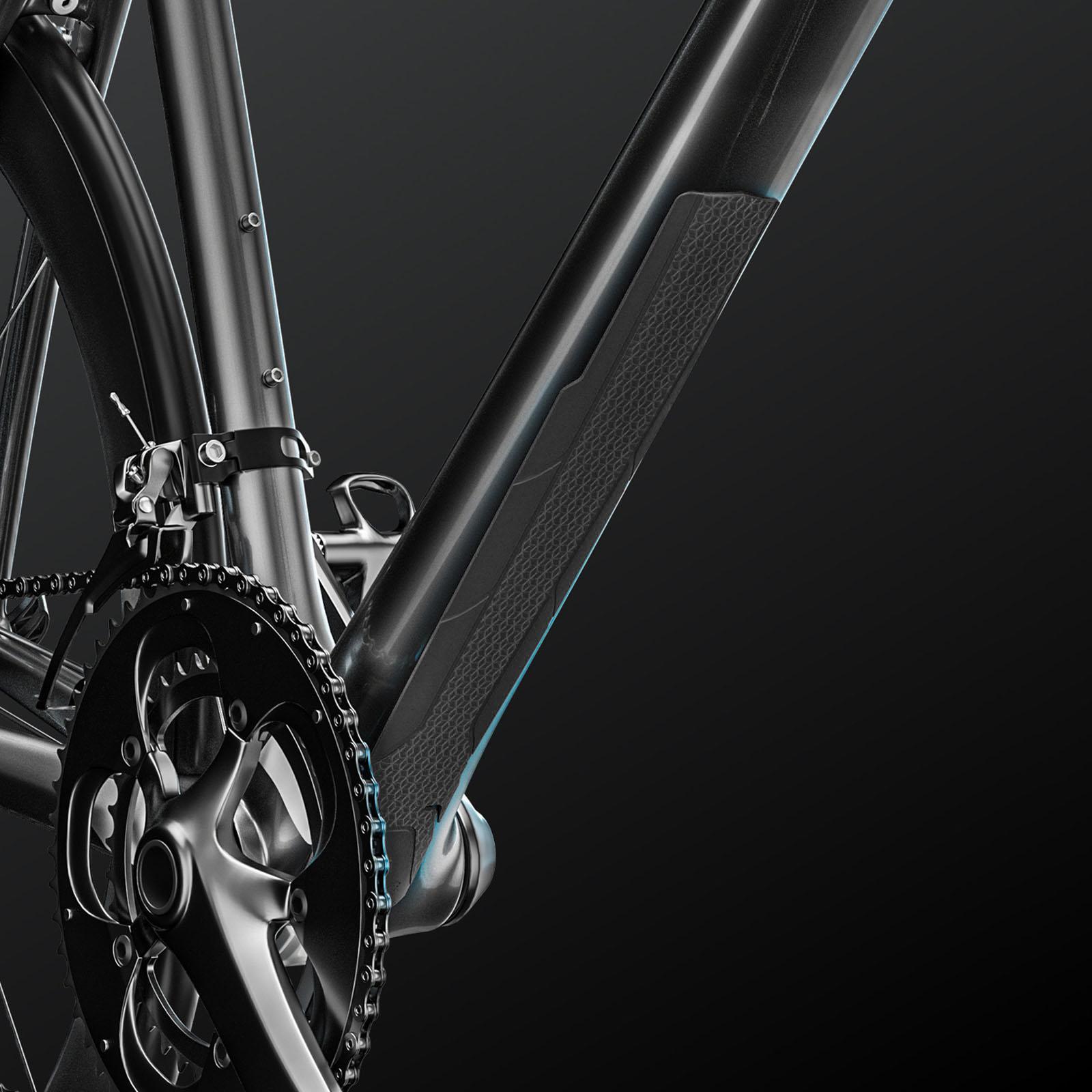 2x Anti Scratch Bike   Sticker Decal Bike Chainstay  for  Bicycles