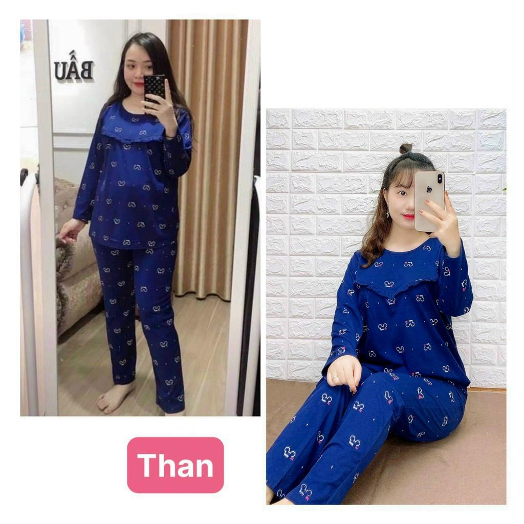 Bộ bầu thiết kế chất cao cấp️thiết kế sang chảnh️mặc ở nhà ra ngoài đều được️free size 43~65kg