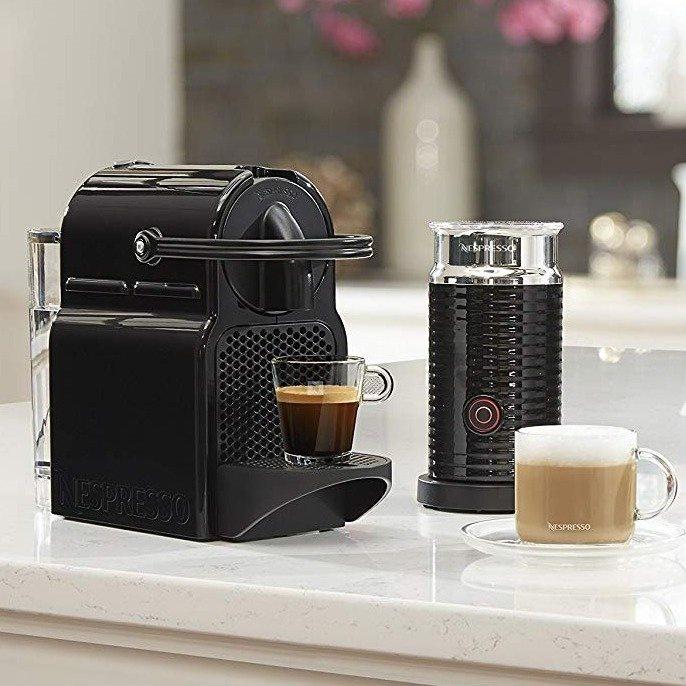 Máy Pha Cà Phê Viên Nén Delonghi Nespresso Inissia EN 80.B, Máy Pha Cafe, 700ml, 19 Bar, Nhập Đức, BH 12 Tháng