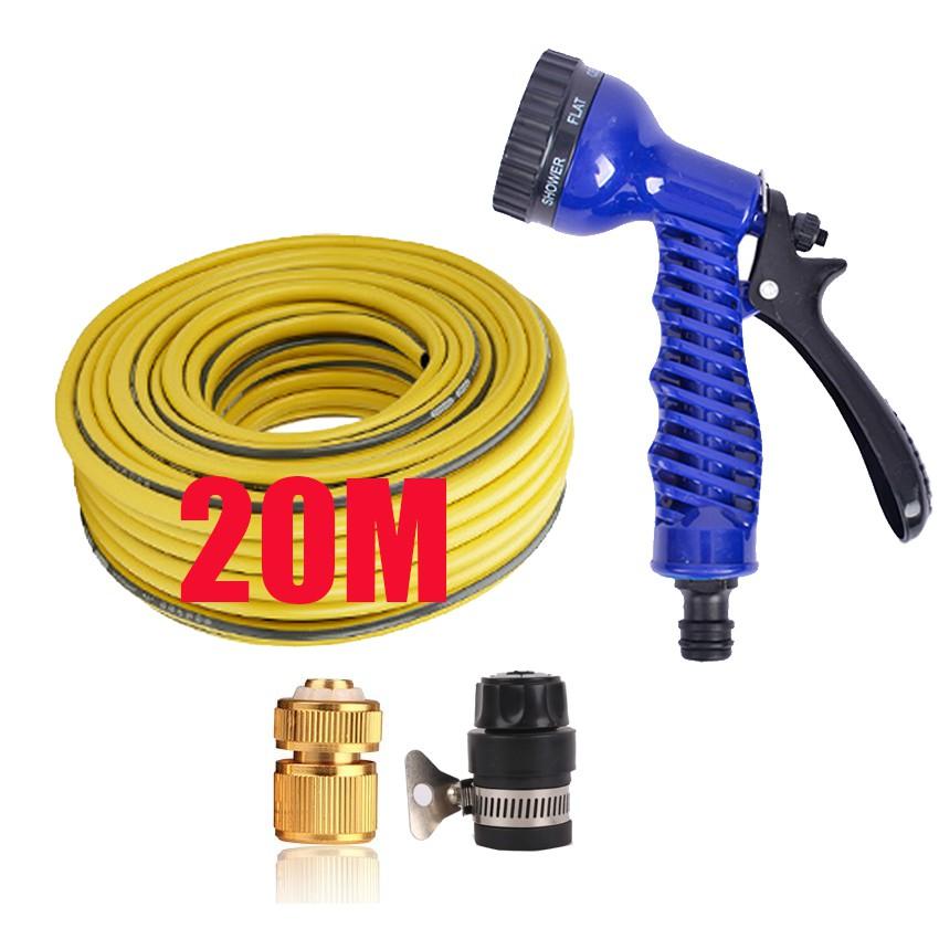 Bộ vòi tưới cây,rửa xe tăng áp lực nước 20m 206843