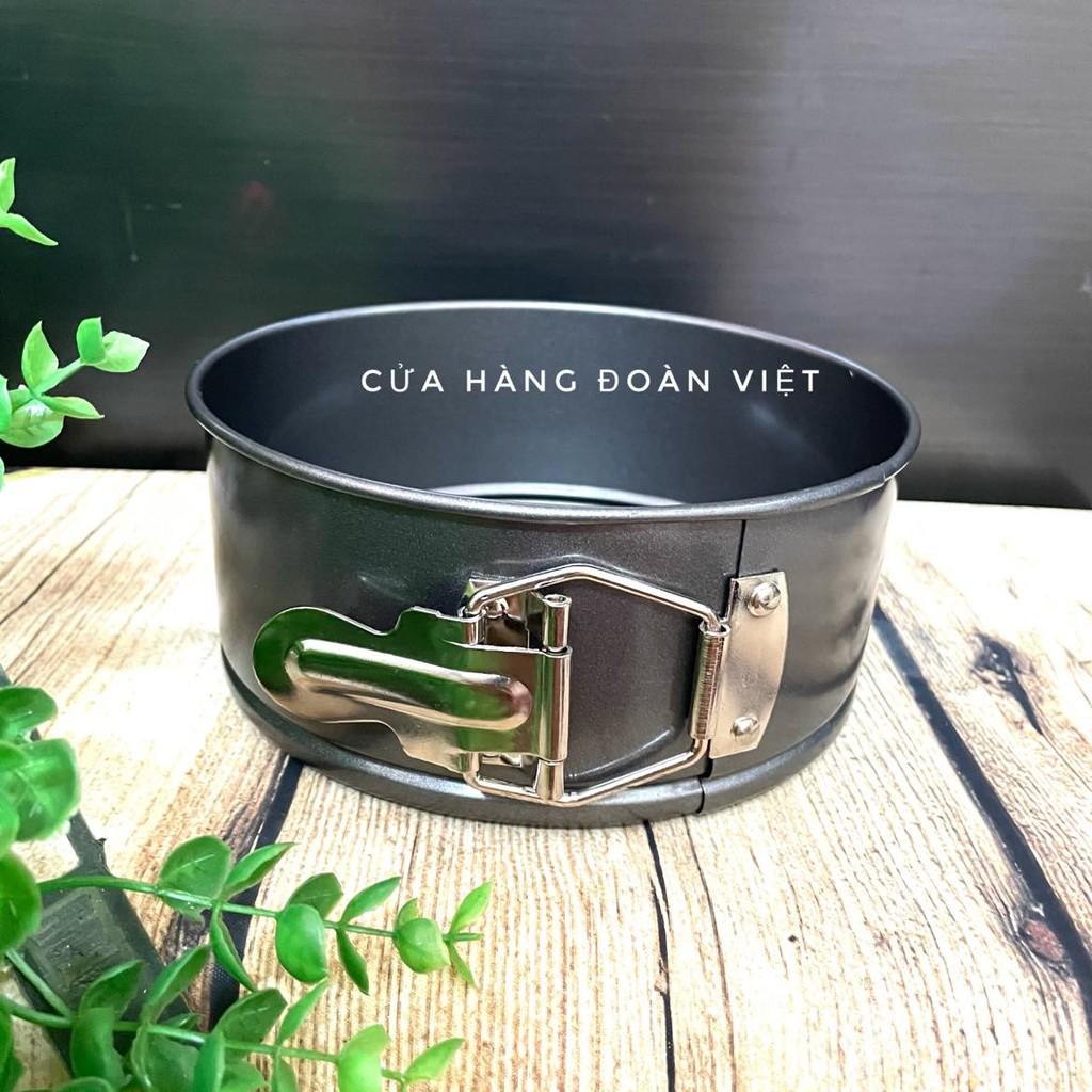 Khuôn nướng bánh bông lan, gato, gateau , chiffon .... KHUÔN GÀI ĐẾ RỜI, NHÔM ĐÚC PHỦ CHỐNG DÍNH - HÌNH TRÒN NHIỀU SIZE
