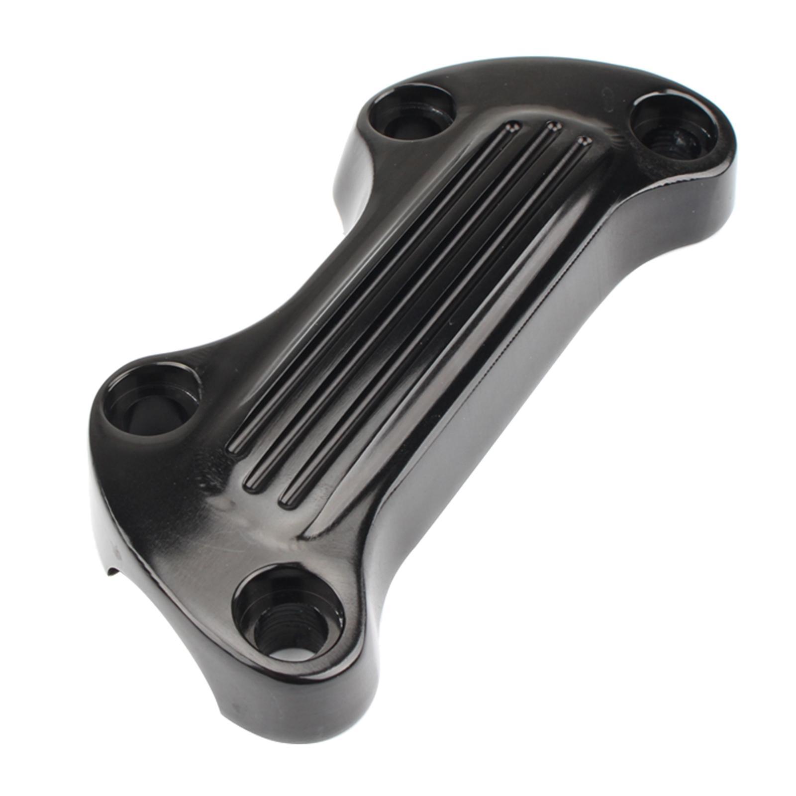 Handlebar Riser  Clamp Bar Cover for  Touring Black