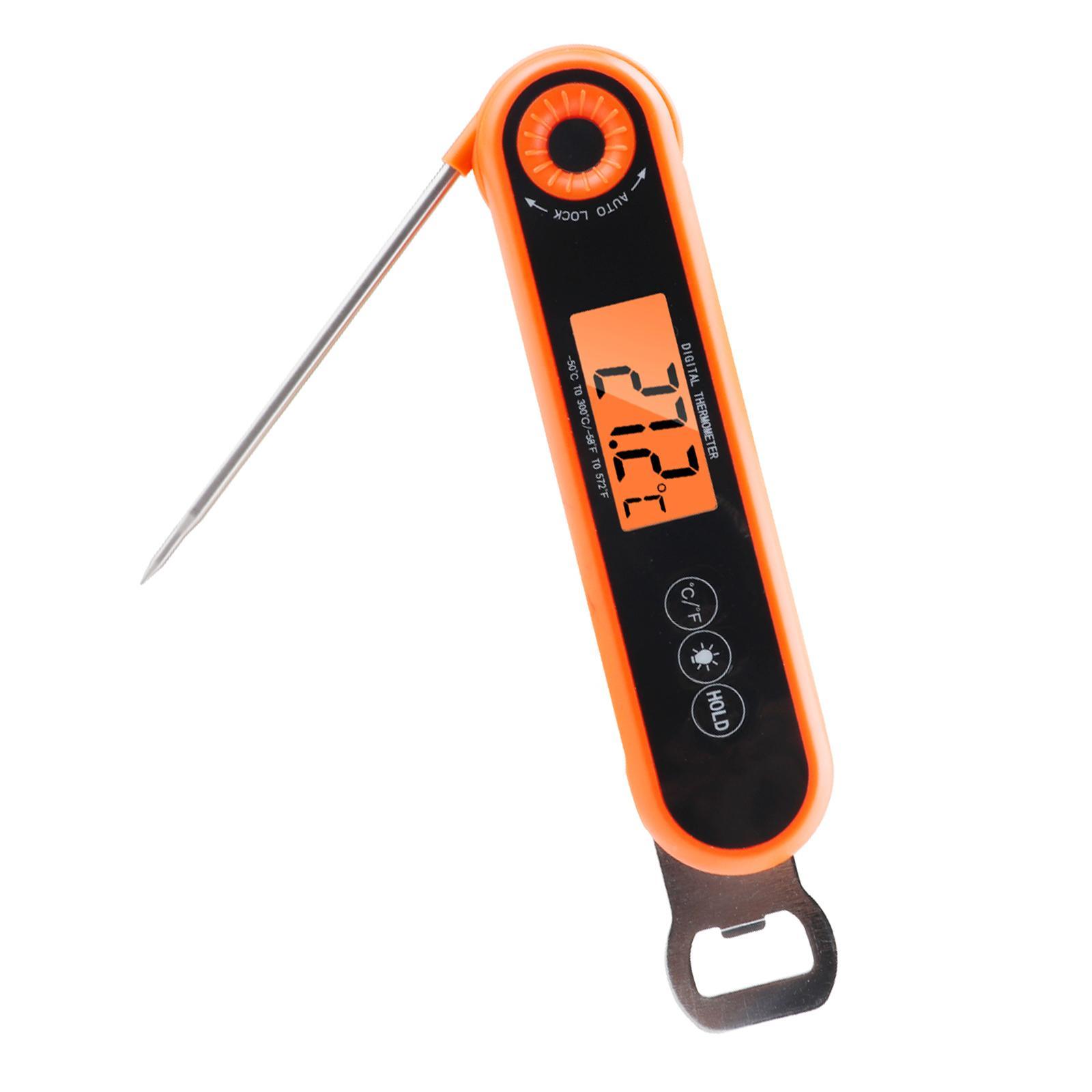 Food Thermometer Electric Meat Thermometer Probe for Kitchen Frying Cooking